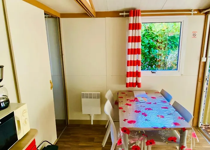 Kamp alanı Confortable 4 Pers Avec Terrasse - Api-1-52-1139 Camon (Languedoc-Roussillon)